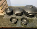 Kit 5 peças Panela de barro capixaba