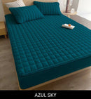 Capa Para Colchão Impermeavel Matelado Com Elastico + 2 Fronhas