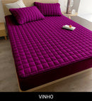 Capa Para Colchão Impermeavel Matelado Com Elastico + 2 Fronhas