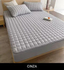 Capa Para Colchão Impermeavel Matelado Com Elastico + 2 Fronhas