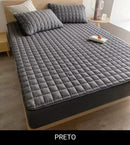Capa Para Colchão Impermeavel Matelado Com Elastico + 2 Fronhas