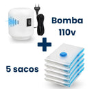 Vacuum Pro - Bomba Elétrica + 5 Sacos (50x60cm)